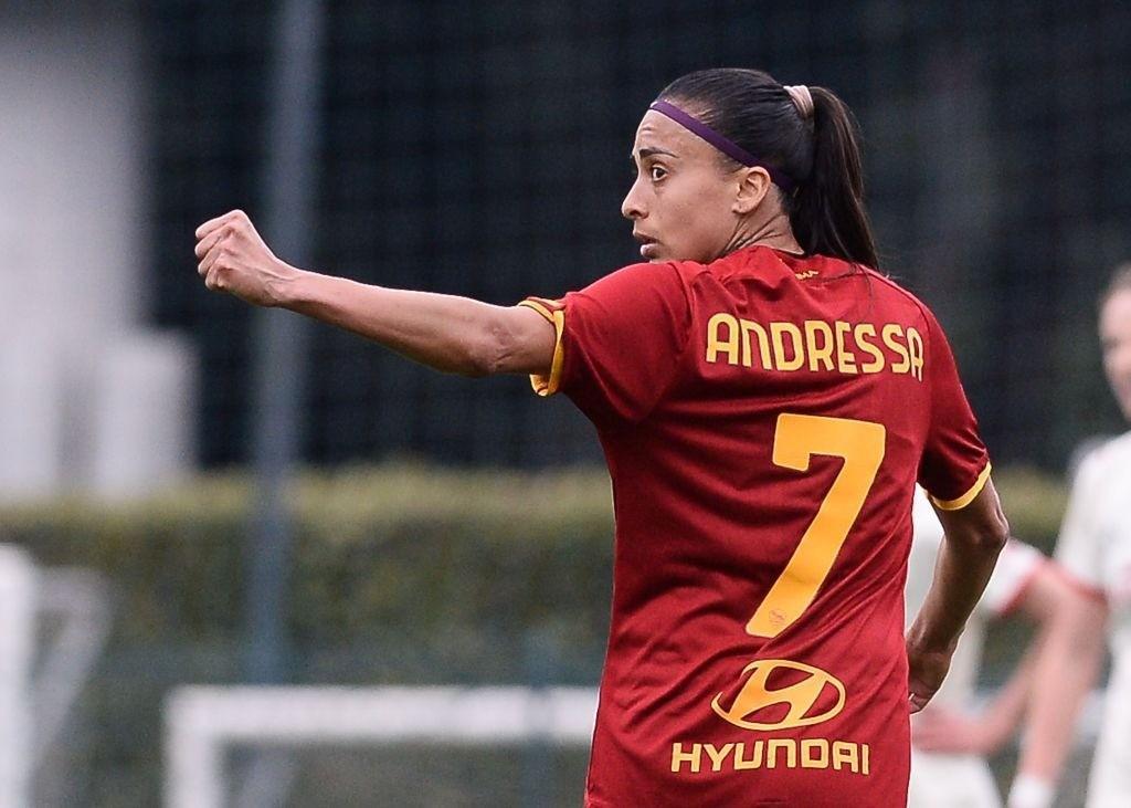 Andressa,  20 presenze in campionato (As Roma via Getty Images)