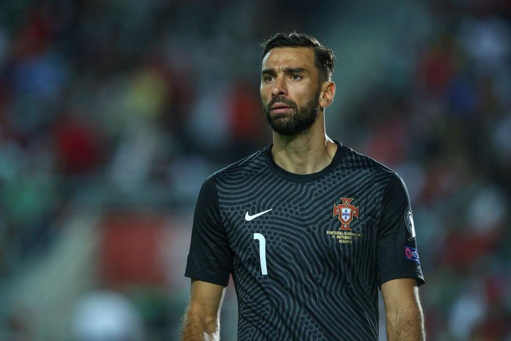 Rui Patricio con la maglia del Portogallo