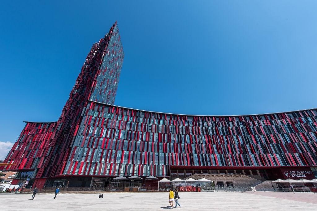 L'Air Albania Stadium che ospiterà la finale del 25 maggio (Getty Images)