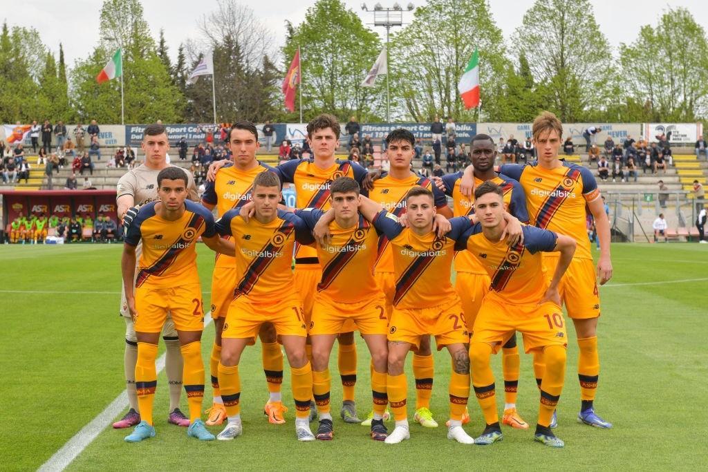 La Roma primavera al Tre Fontane (As Roma via Getty Images)