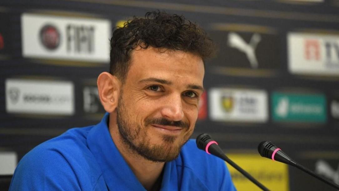 Alessandro Florenzi durante la conferenza stampa a Coverciano (Getty Images)