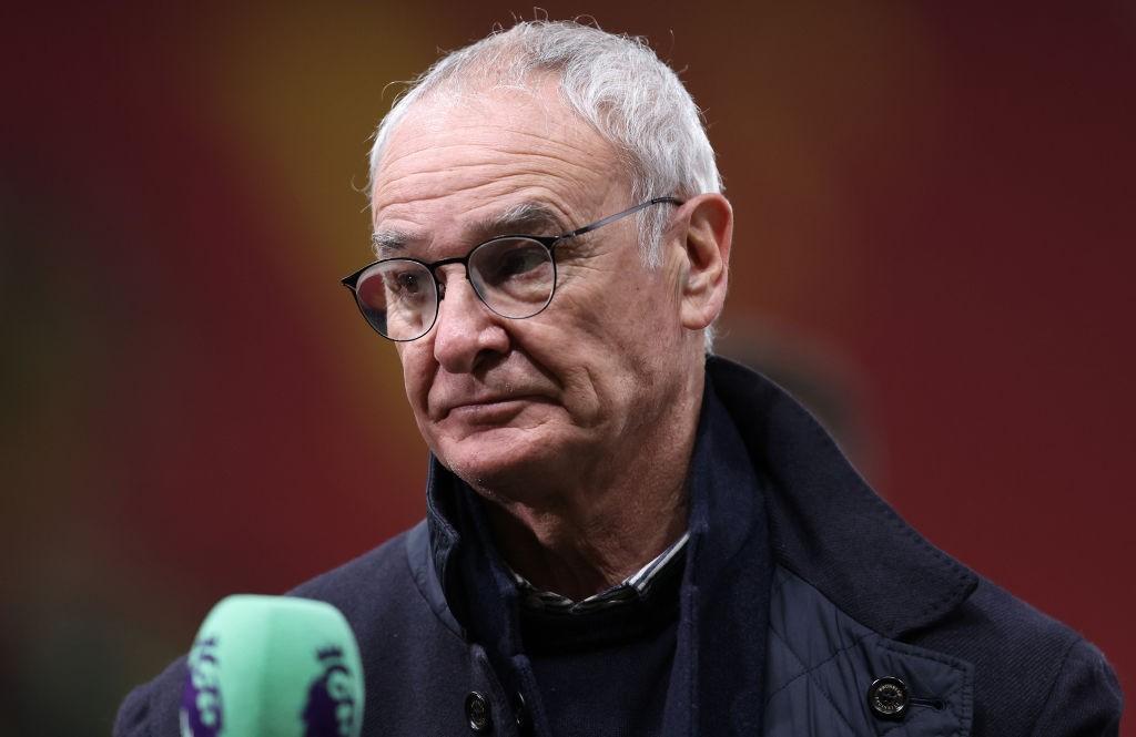 L'ex allenatore della Roma Claudio Ranieri