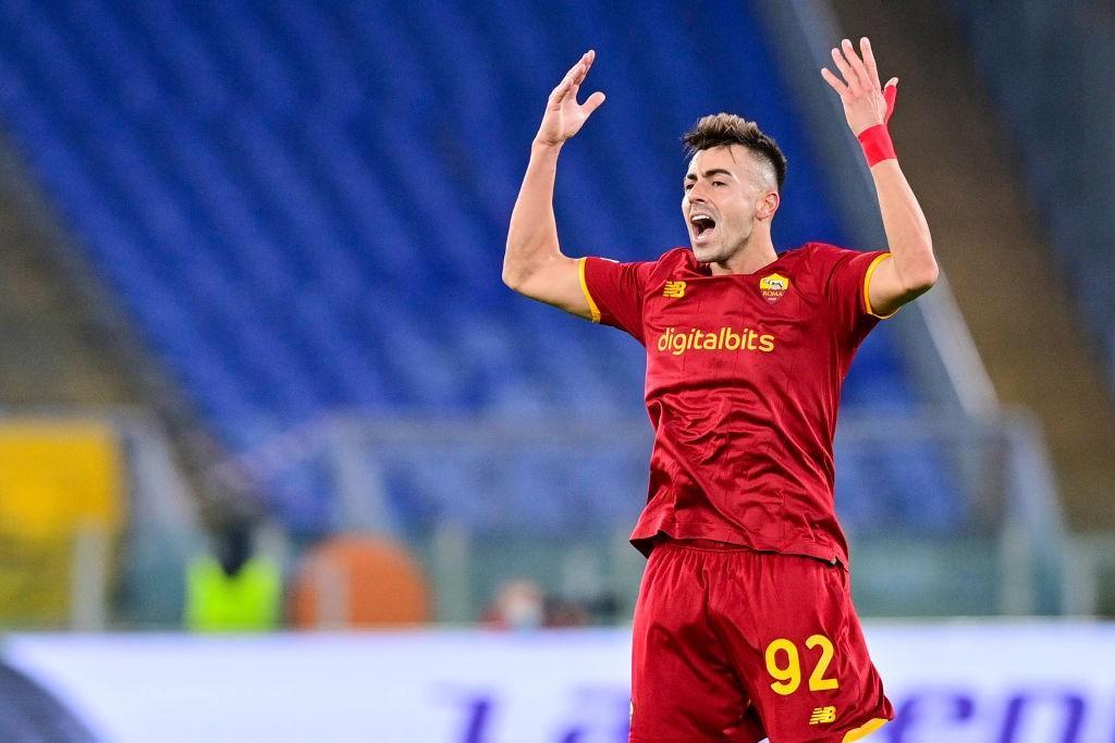 Stephan El Shaarawy con la maglia della Roma