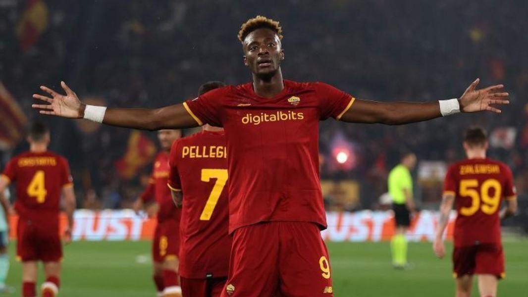 Tammy Abraham festeggia per un gol (Getty Images)