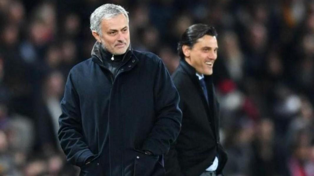 Mourinho e Montella (Getty Images)