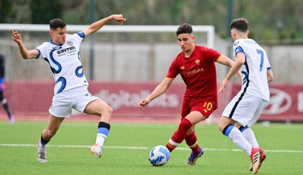 Cristian Volpato, trequartista della Roma Primavera (As Roma via Getty Images)