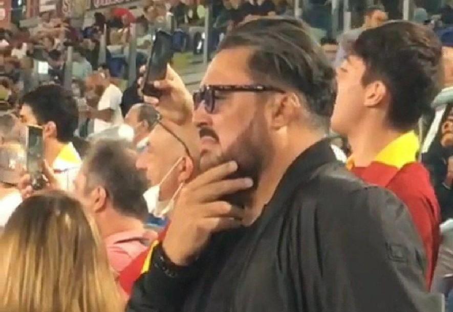 Marco Conidi emozionato all'Olimpico