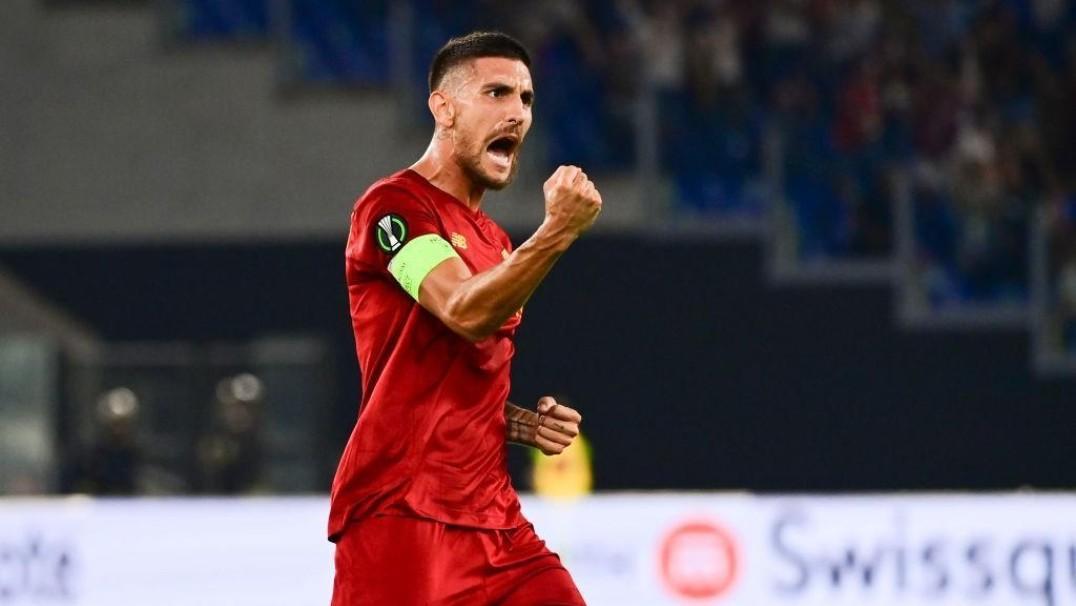 Lorenzo Pellegrini esulta per il gol al CSKA Sofia (Getty Images)