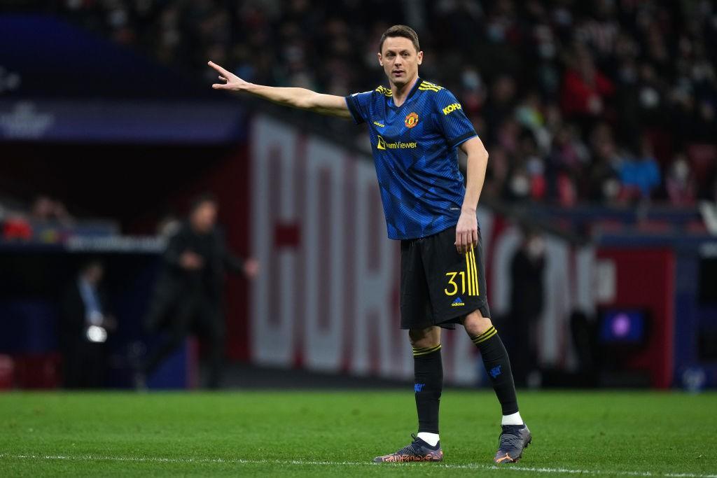 Nemanja Matic con la maglia del Manchester United (Getty Images)