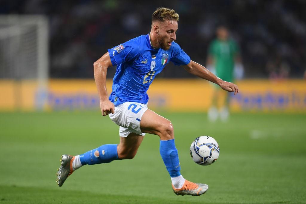 Davide Frattesi in azione con la Nazionale (Getty Images)