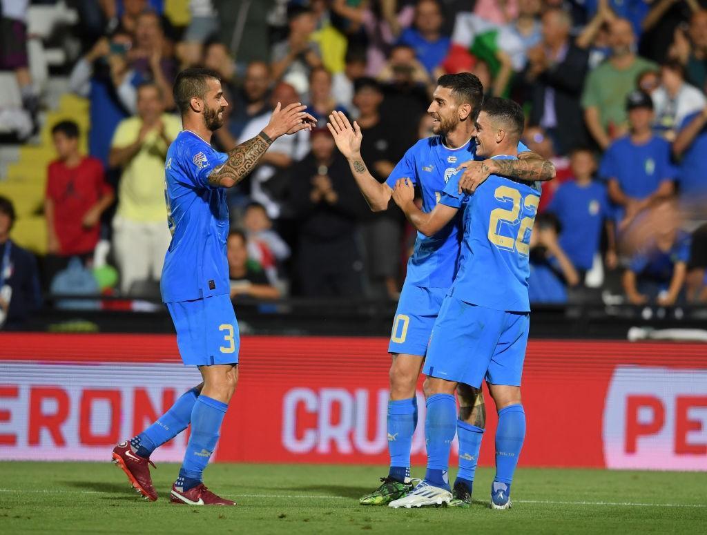 Spinazzola e Pellegrini, titolari stasera contro la Germania (Getty Images)