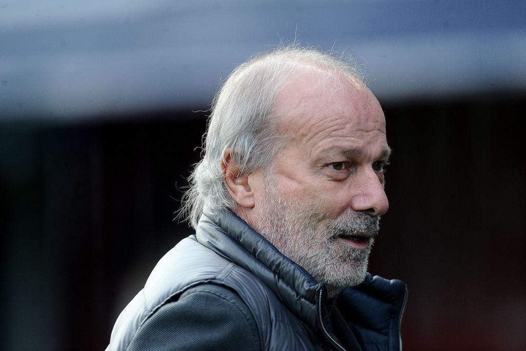 Walter Sabatini durante l'esperienza alla Salernitana