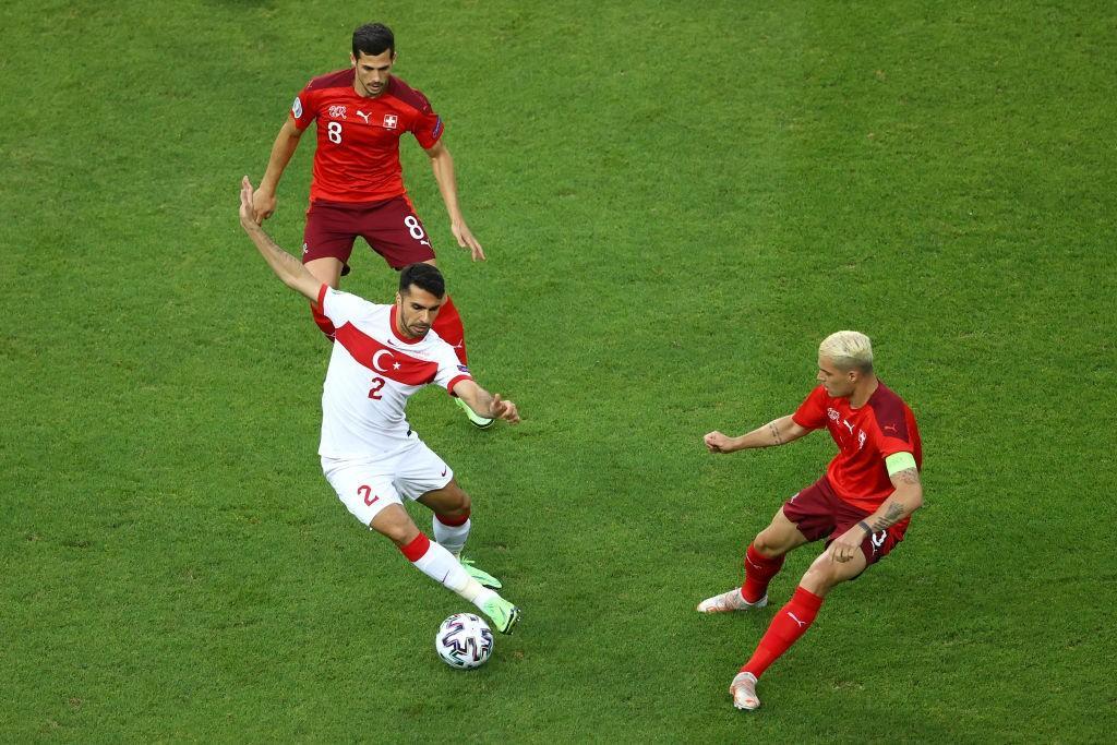 Celik con la maglia della Turchia (Getty Images)