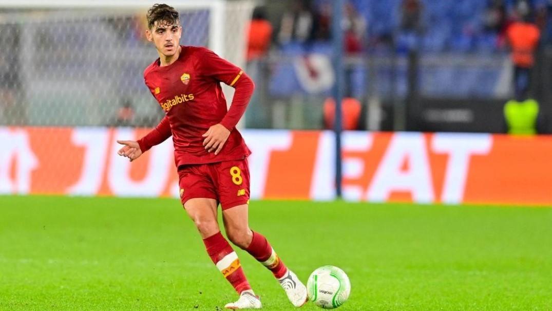 Gonzalo Villar durante Bodø/Glimt-Roma dei gironi di Conference League (Getty Images)