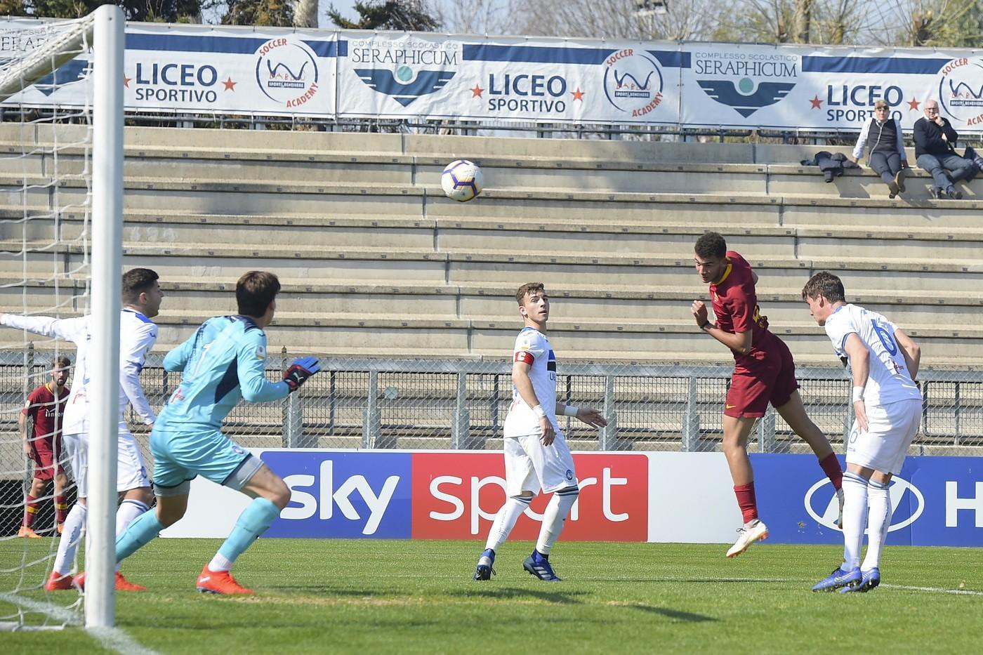 Il gol di Sdaigui nella partita contro l'Atalanta, di LaPresse