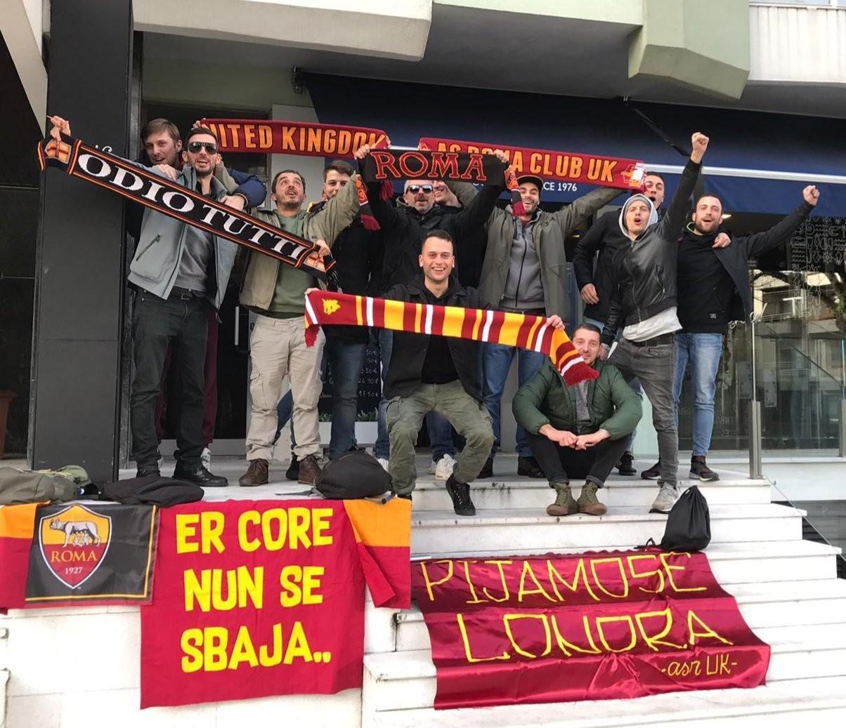 I  ragazzi del Roma Club di Londra