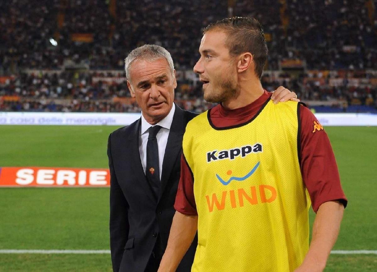 Ranieri e Brighi in Roma-Inter del 25 settembre 2010, di LaPresse