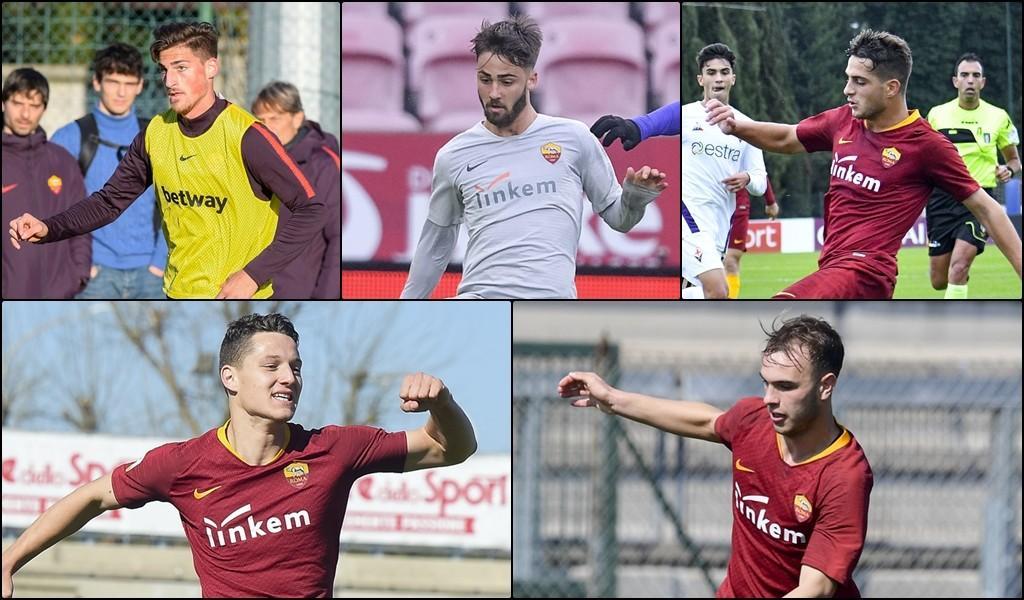 In senso orario: Cargnelutti, Pezzella, Semeraro, Riccardi, Celar, di LaPresse