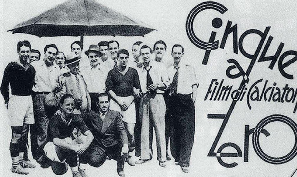 La locandina del film «Cinque a zero», ispirato a Roma-Juve del 15 marzo 1931