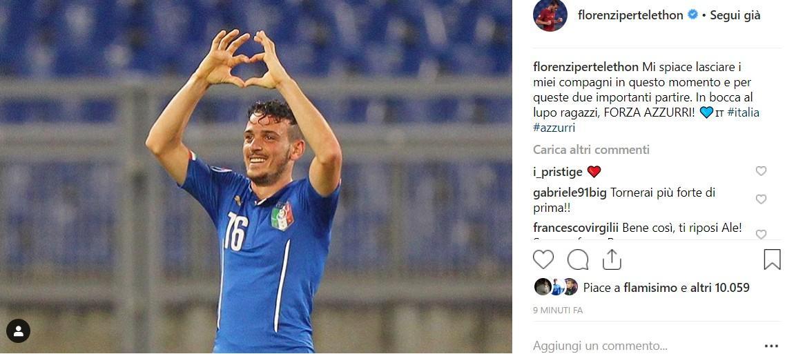 Il messaggio di Florenzi