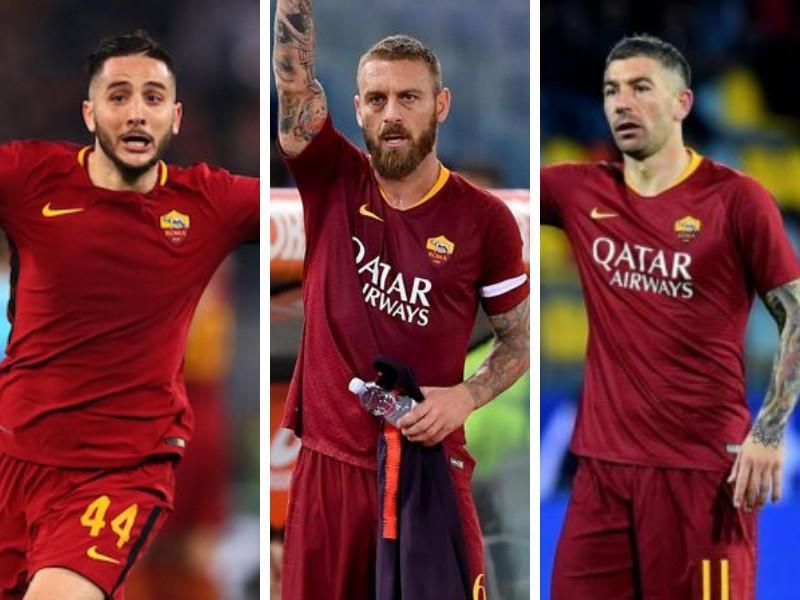 Manolas, De Rossi e Kolarov