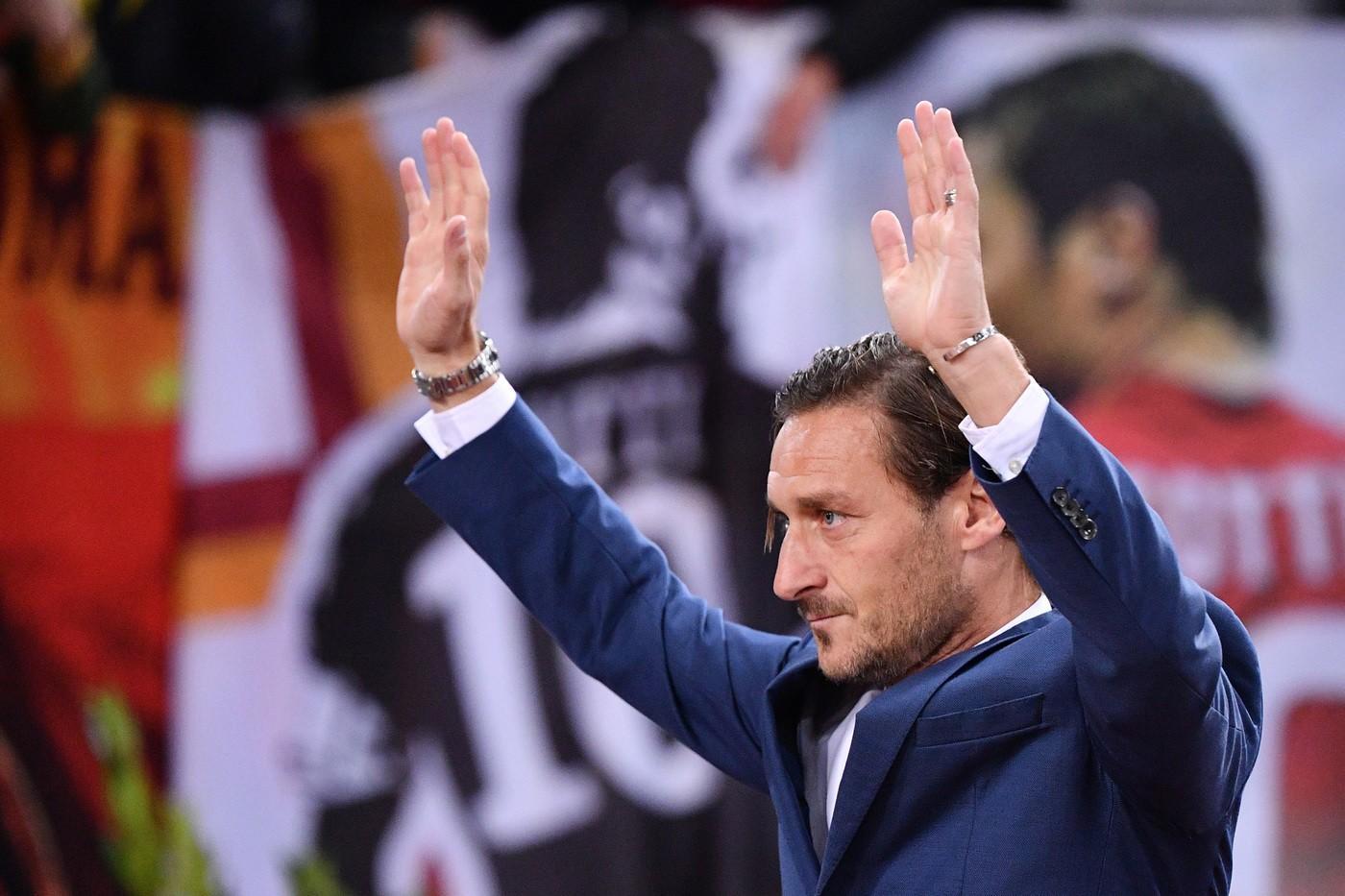 Francesco Totti, di LaPresse