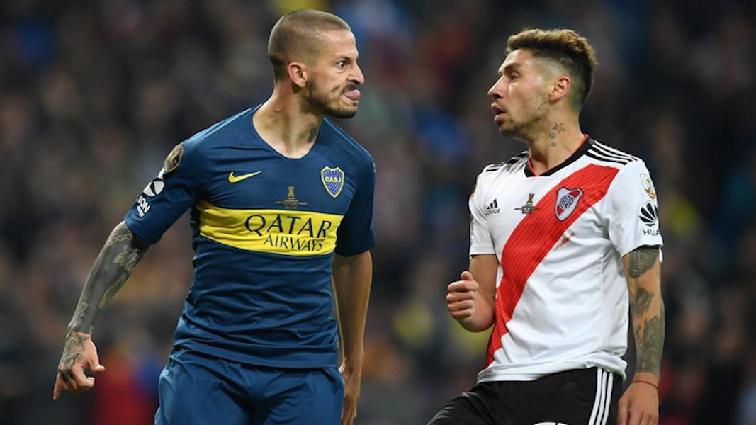 Dario Benedetto e l'esultanza polemica in finale di Libertadores