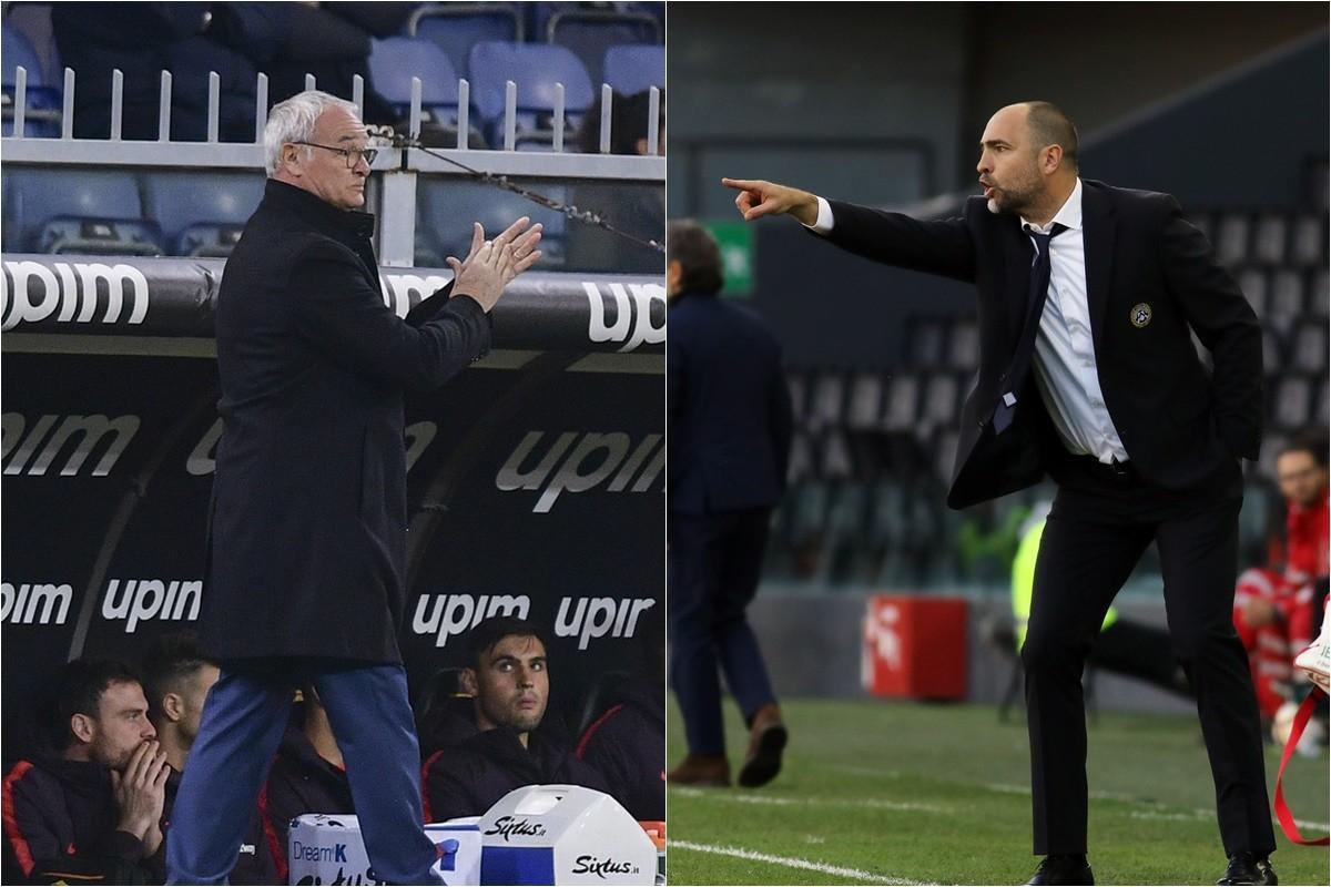 Claudio Ranieri e Igor Tudor, di LaPresse