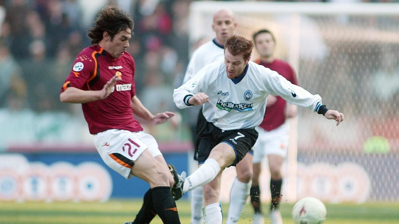 D'Agostino in un Roma-Atalanta del 2005, di LaPresse