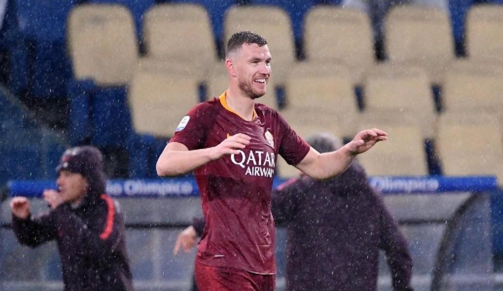 Edin Dzeko, di LaPresse