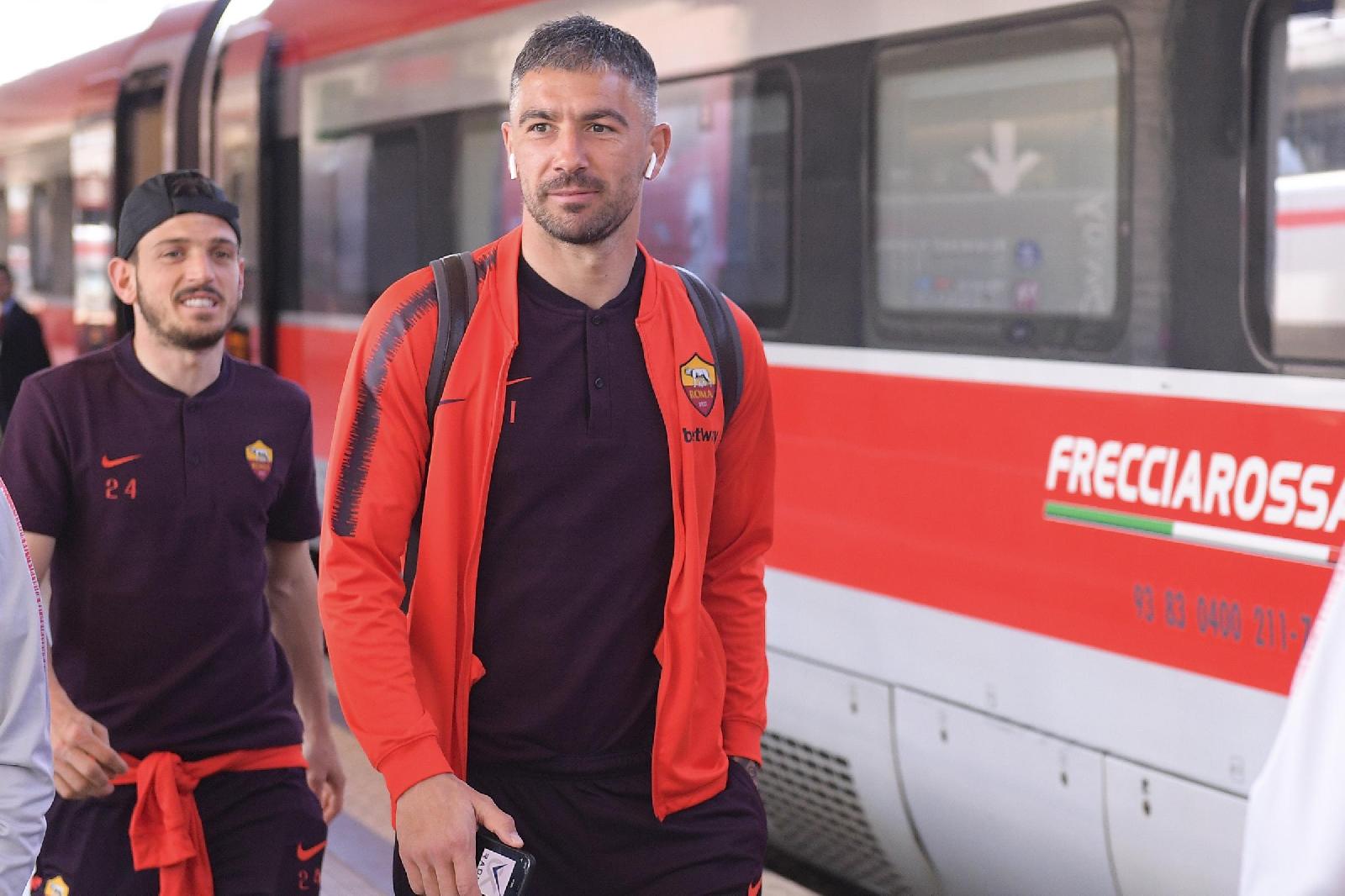 Florenzi e Kolarov, di LaPresse