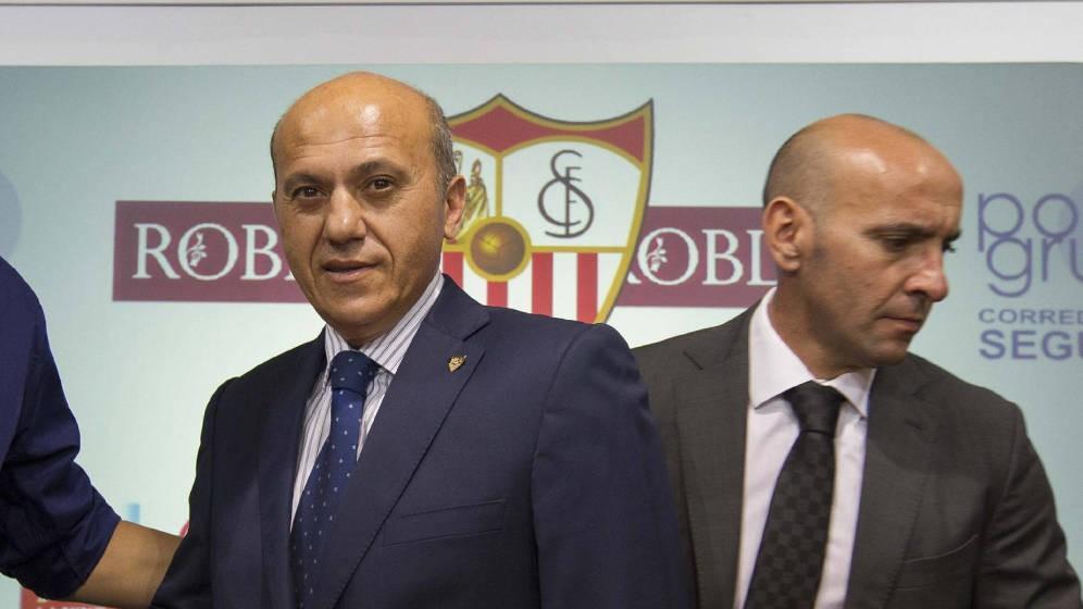 Del Nido e Monchi nel 2012