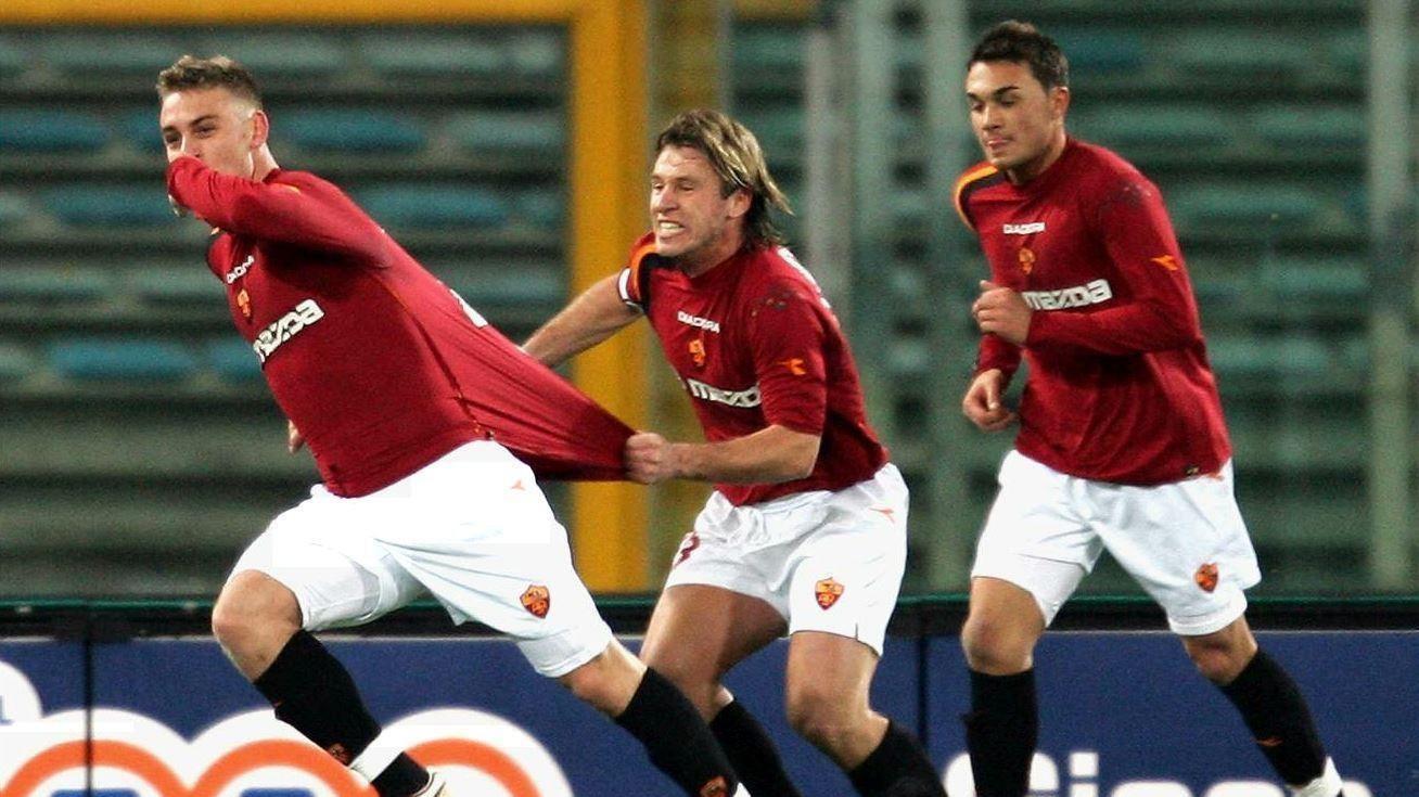 De Rossi, Cassano e Corvia nella stagione 2004/05, di Mancini