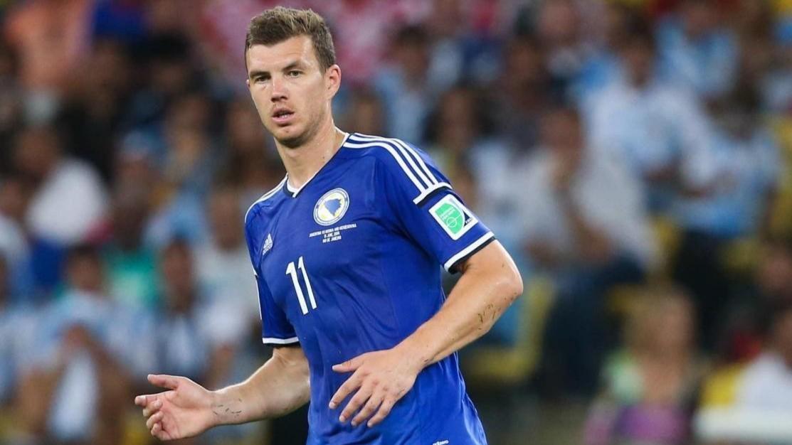 Edin Dzeko, di LaPresse