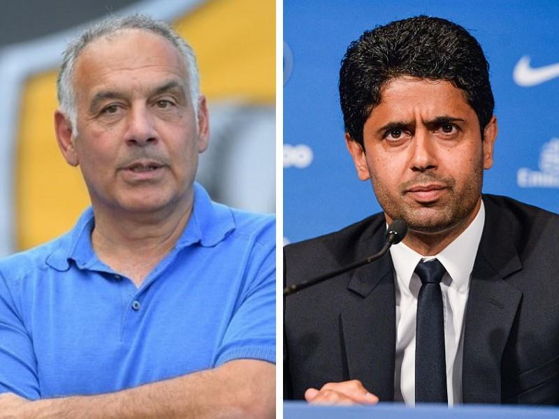 James Pallotta e Al-Khelaifi