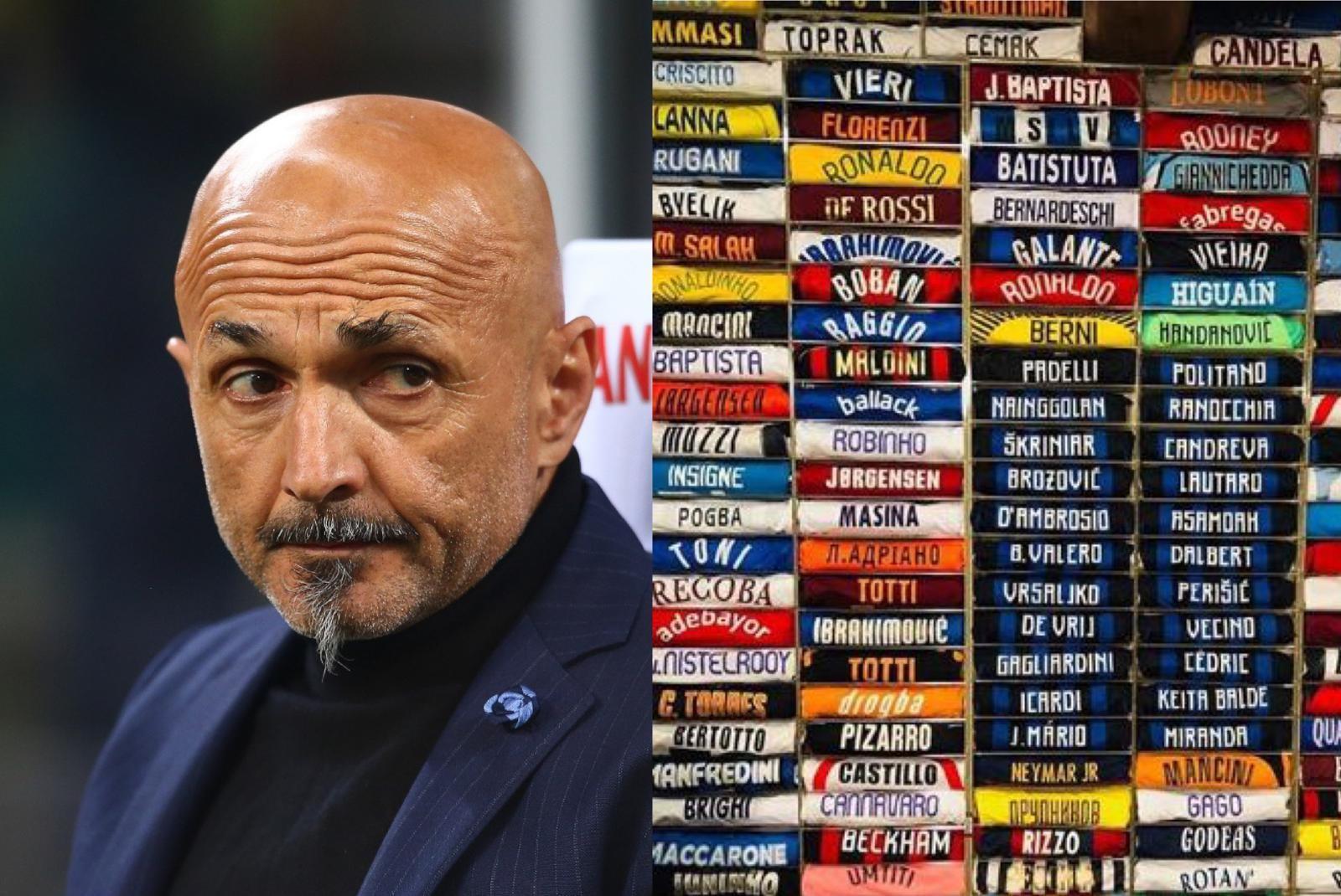 Luciano Spalletti e la sua collezione, di LaPresse