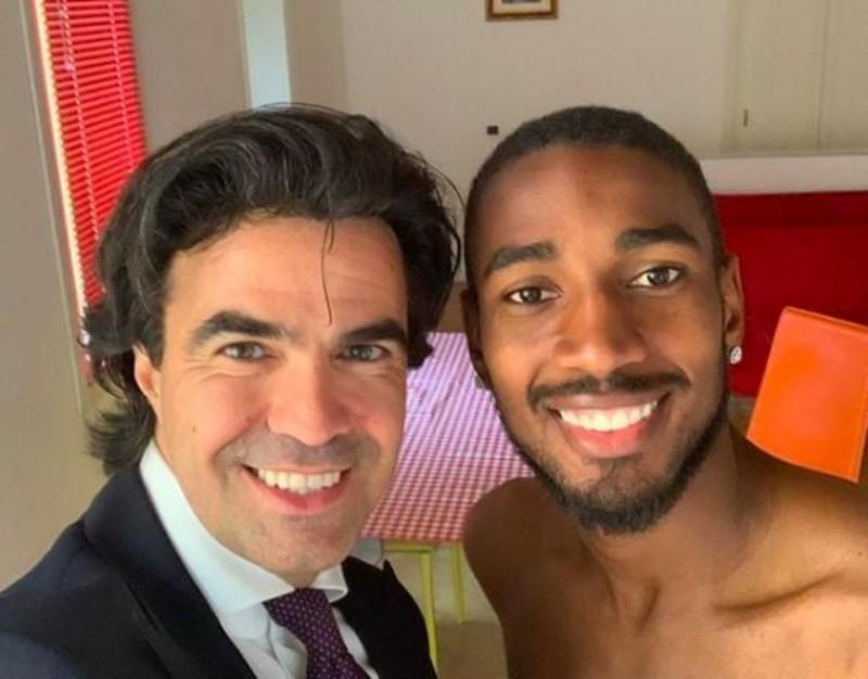 Federico Pastorello e Gerson (foto Instagram)