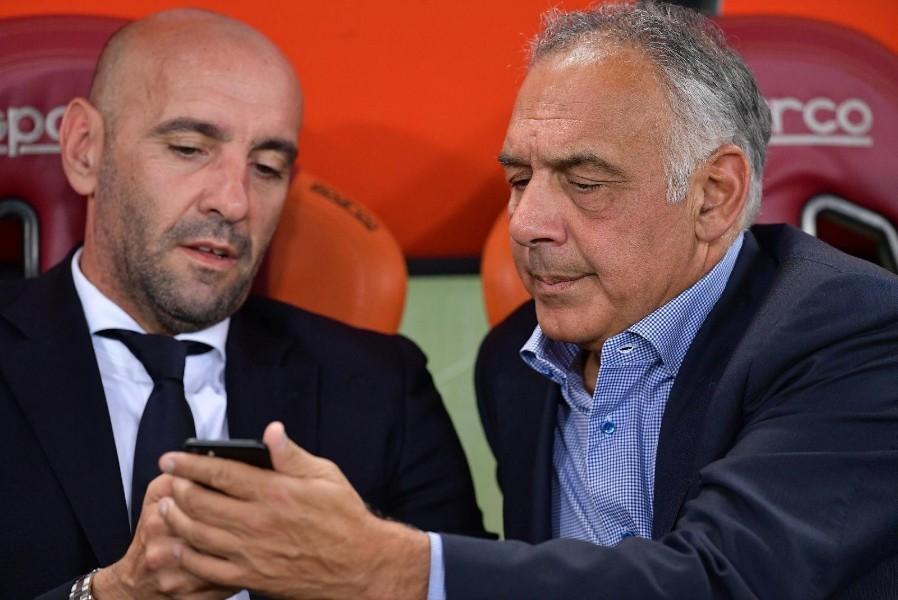 Monchi e James Pallotta, di LaPresse