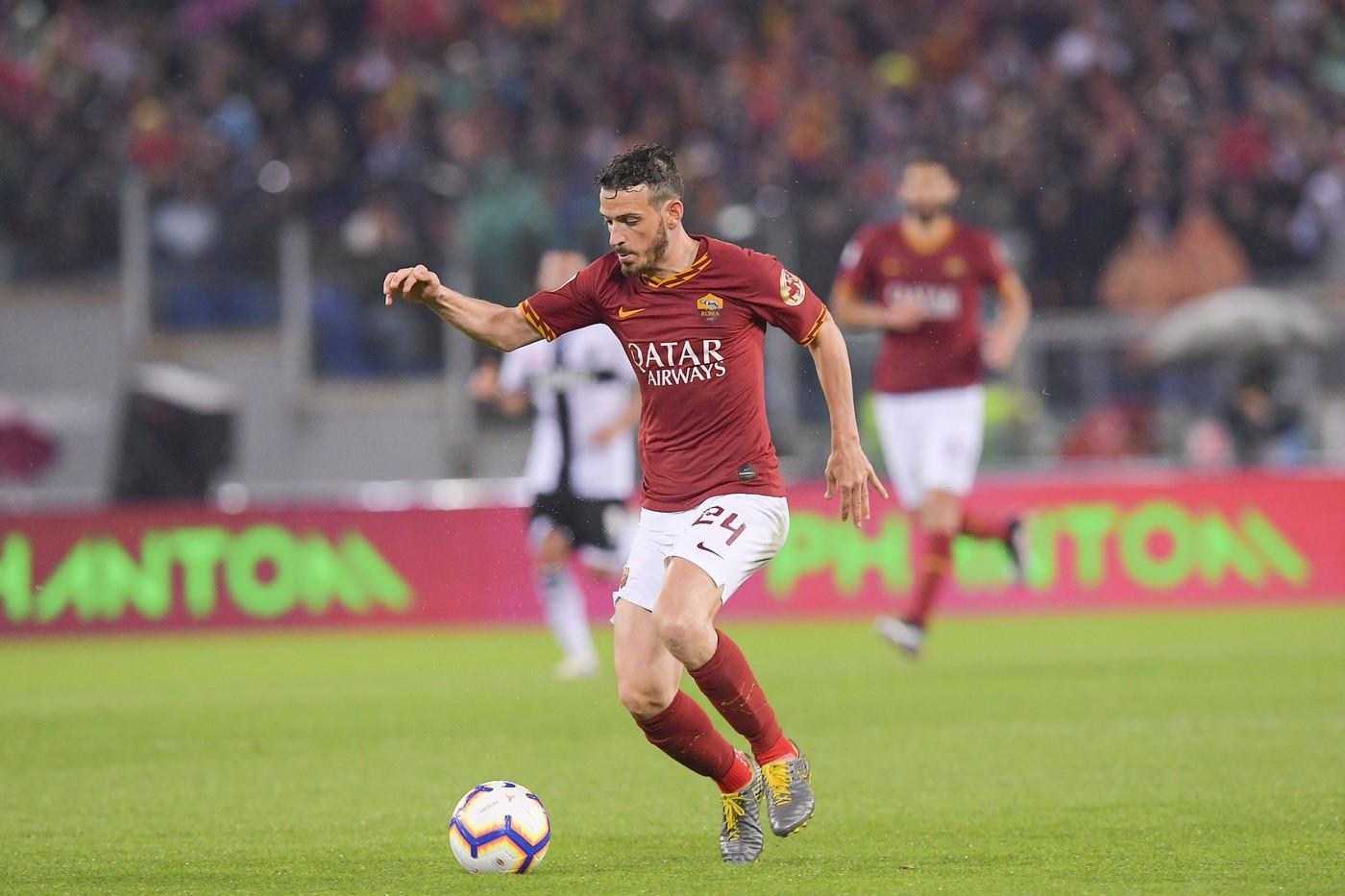 Alessandro Florenzi nell'ultima partita della stagione 2018-2019 contro il Parma