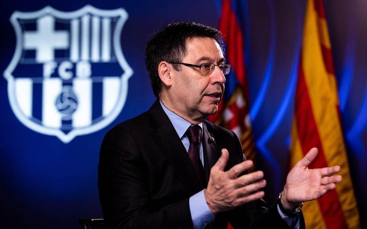 Josep Maria Bartomeu, il presidente del Barcellona