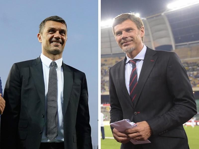 Paolo Maldini e Zvonimir Boban: oggi il Milan ha ufficializzato i loro nuovi incarichi, di LaPresse
