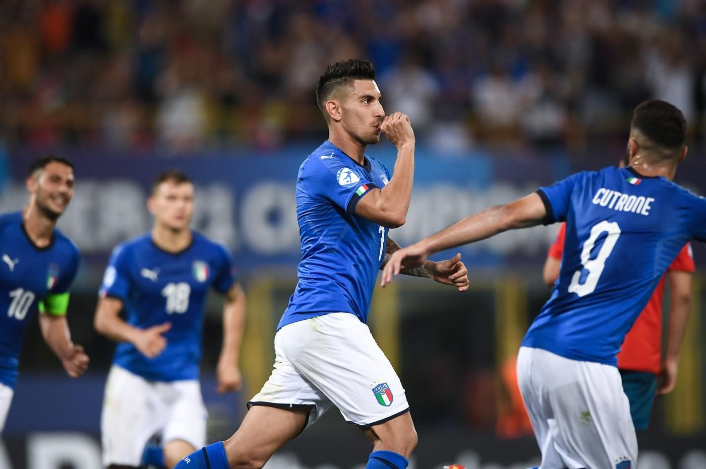 Lorenzo Pellegrini, il centrocampista giallorosso partirà titolare nella sfida tra Italia e Polonia Under 21, di LaPresse
