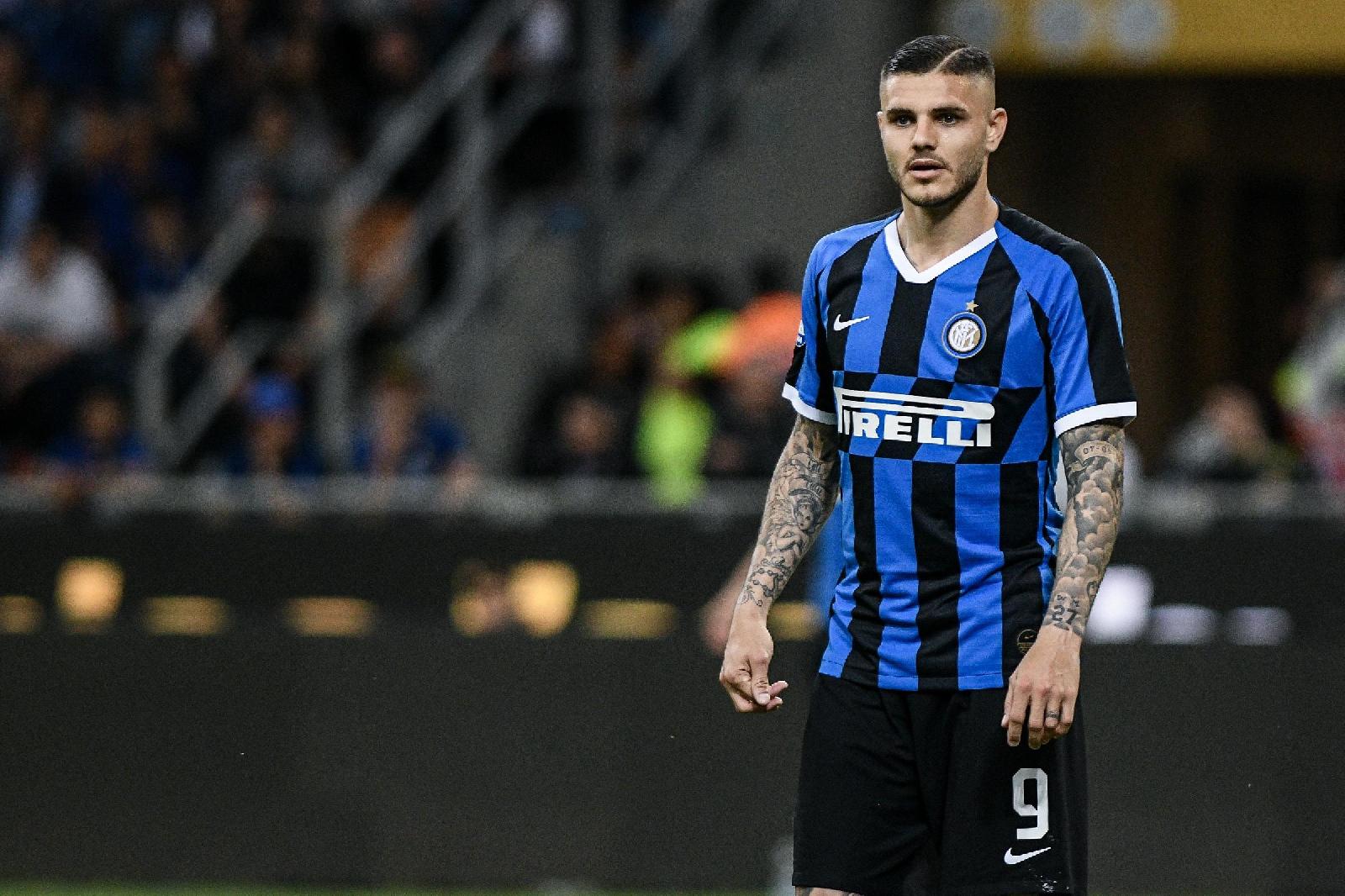 Mauro Icardi, che l'Inter ha tentato di inserire nell'affare Dzeko, di LaPresse