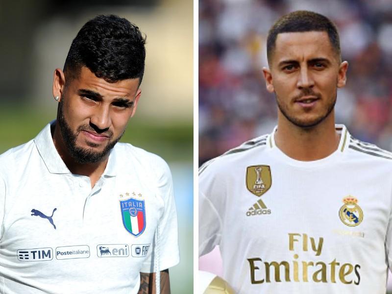 Emerson Palmieri e Eden Hazard, di LaPresse