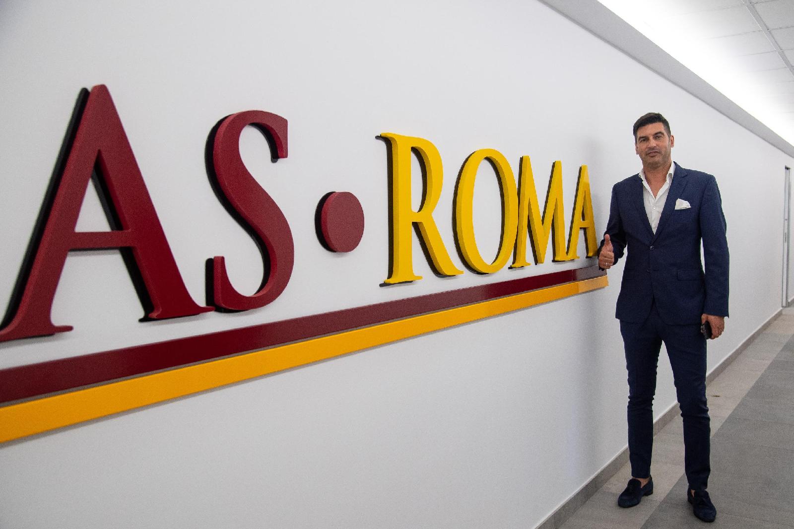 Paulo Fonseca a Trigoria, di LaPresse