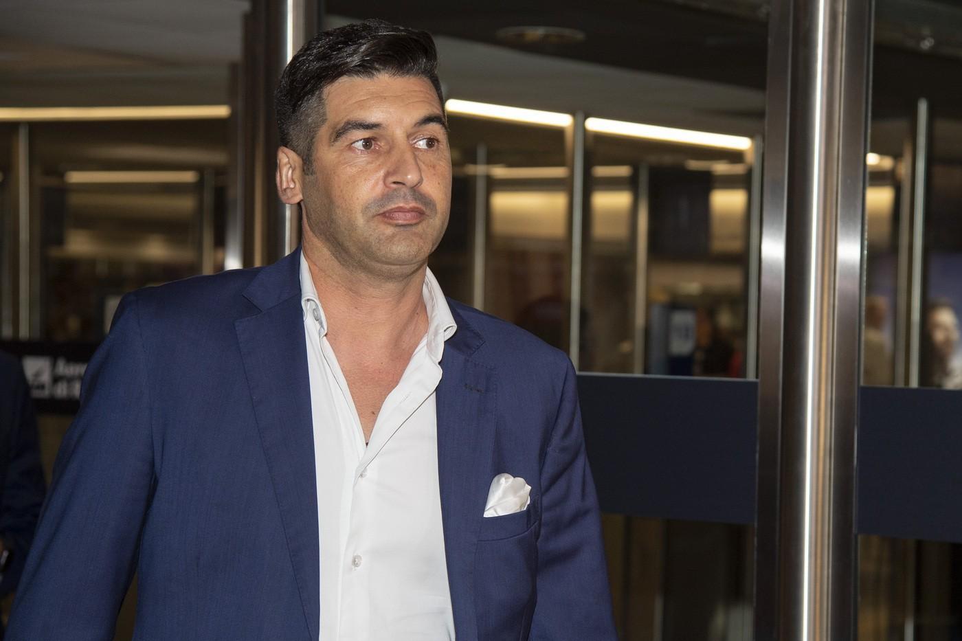 Lo sbarco di Paulo Fonseca a Roma, il portoghese è atterrato questa mattina a Fiumicino, di LaPresse