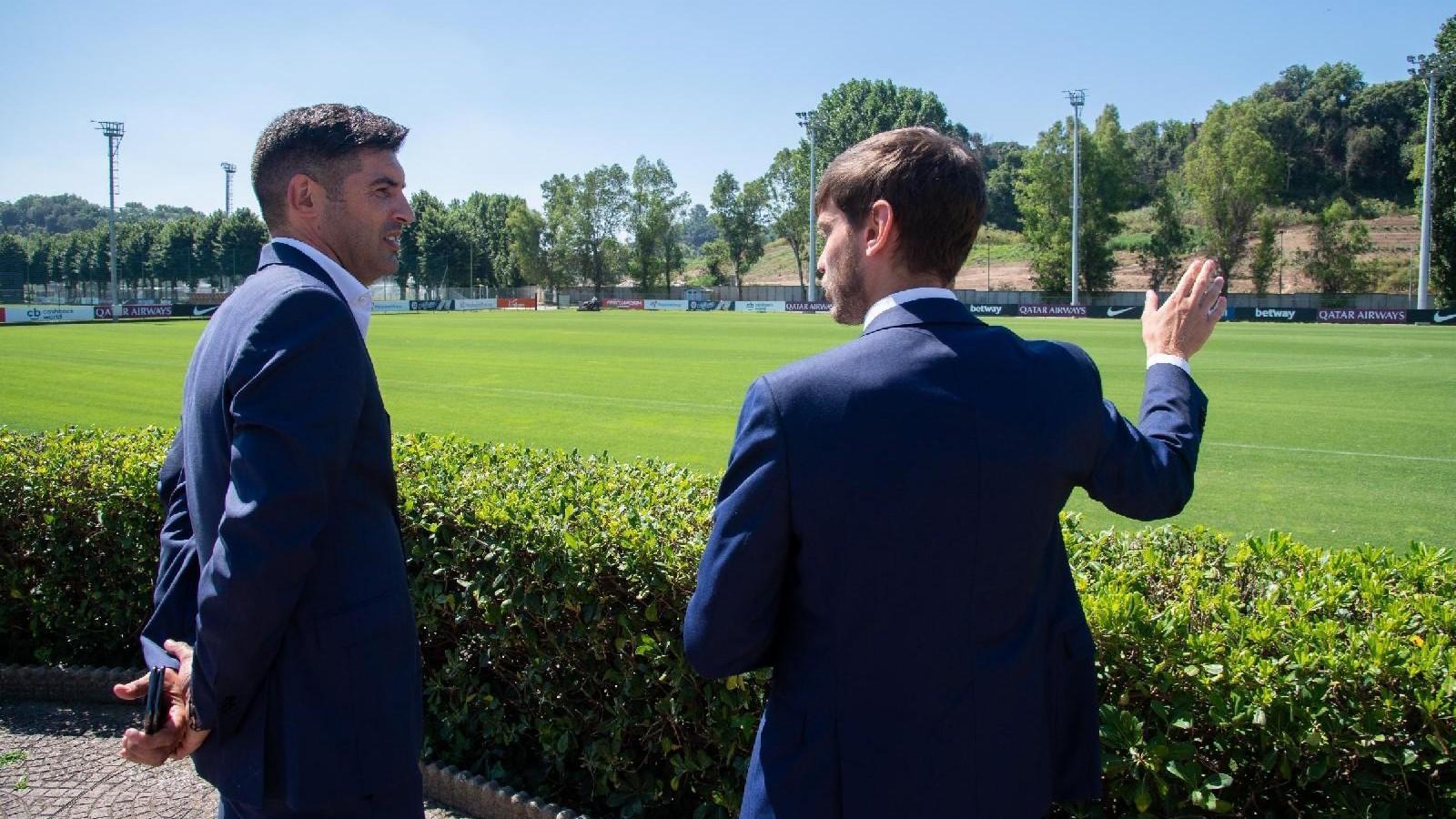 Il primo contatto di Paulo Fonseca con Trigoria, di LaPresse