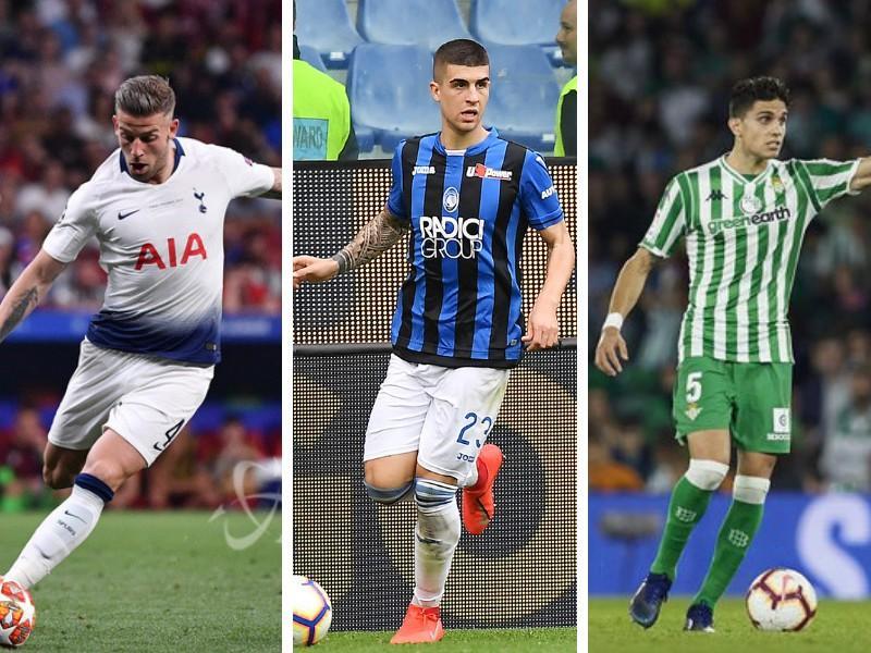 Alderweireld, Mancini e Bartra, di LaPresse