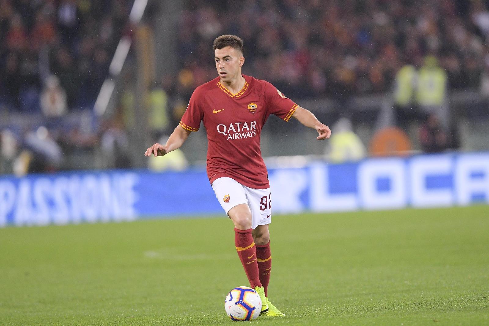 Stephan El Shaarawy con la maglia della Roma