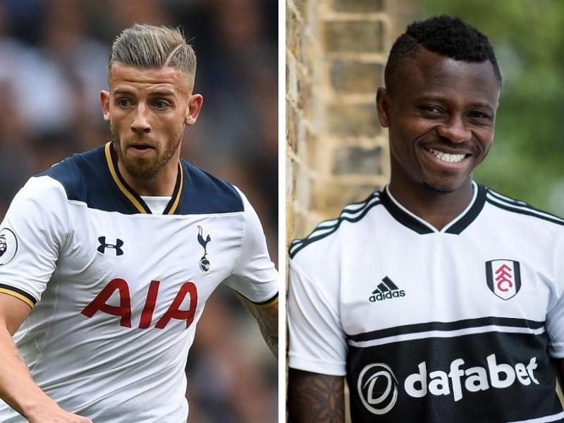 Toby Alderweireld e Jean Seri